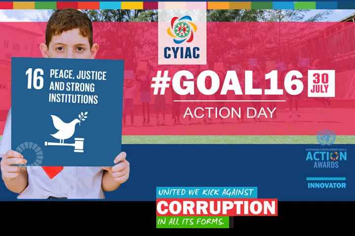 Cyiac Promotes Goal 16 To Wage War Against Corruption